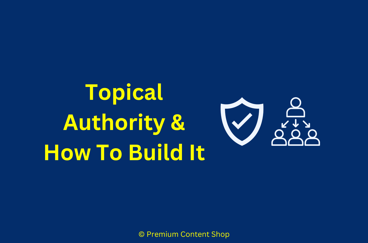 featured image: topical authority
